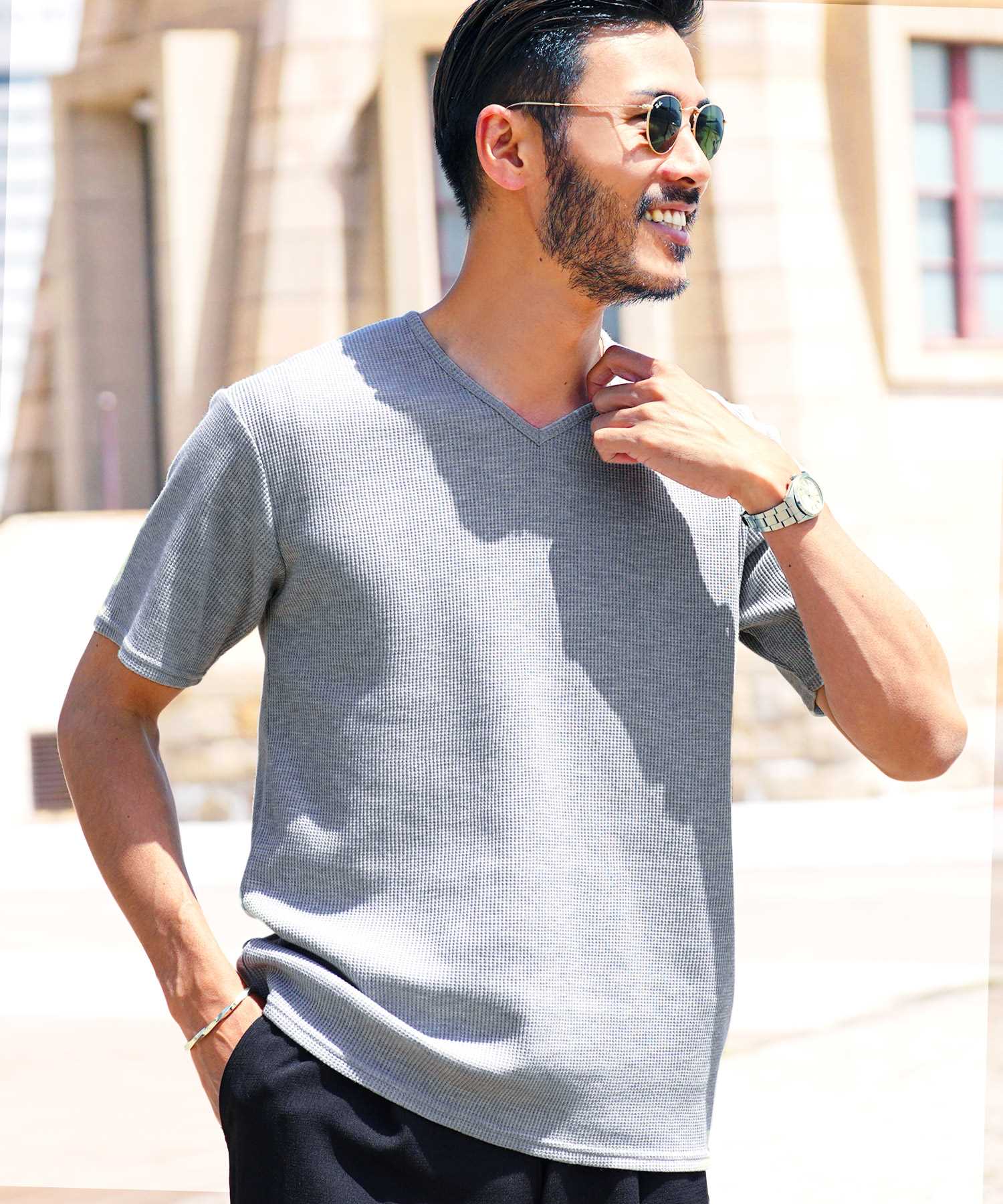 roshell（ロシェル） Tシャツ メンズ トップス カットソー 半袖Tシャツ