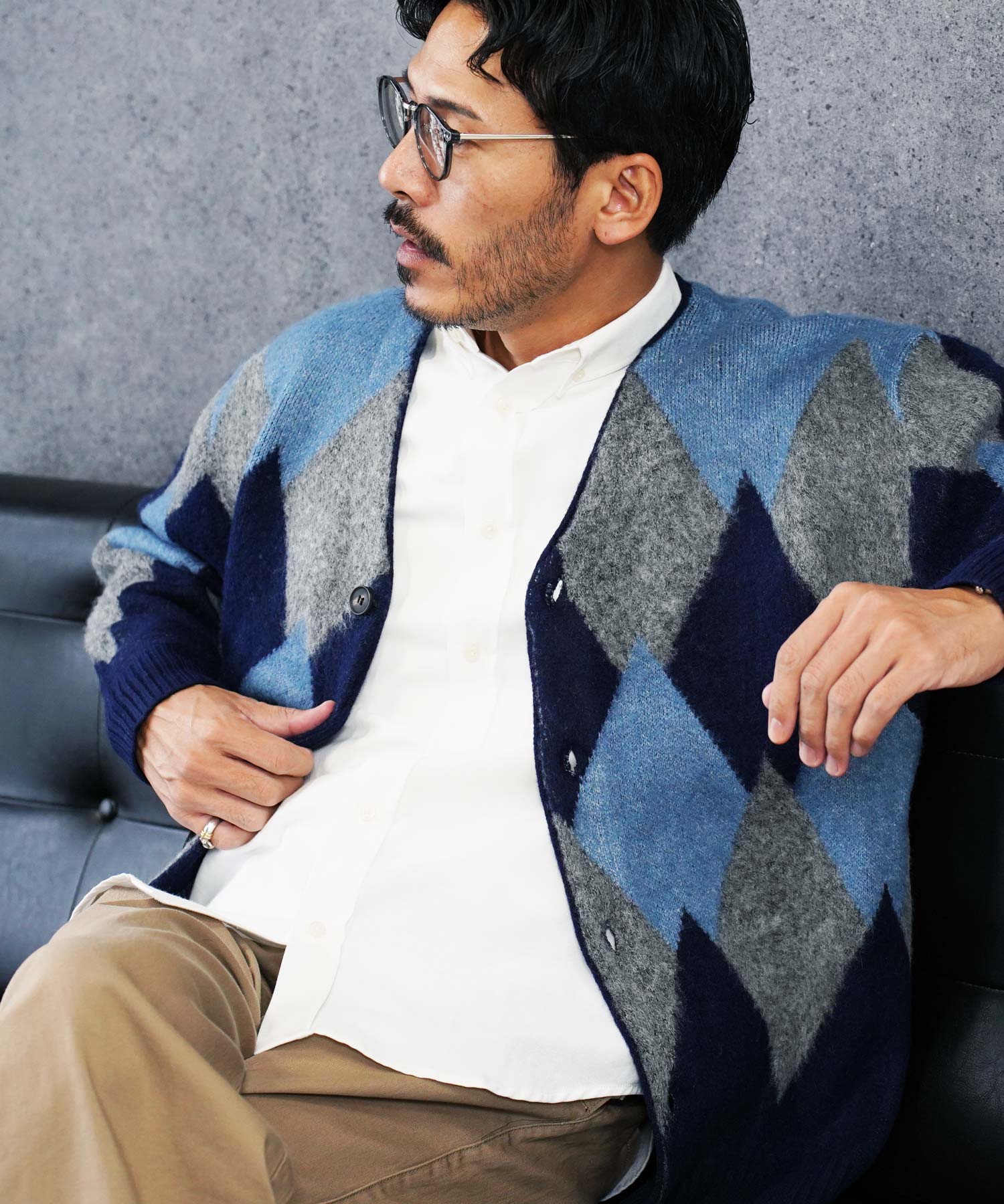 JIGGYS SHOP（ジギーズショップ） カーディガン メンズ トップス