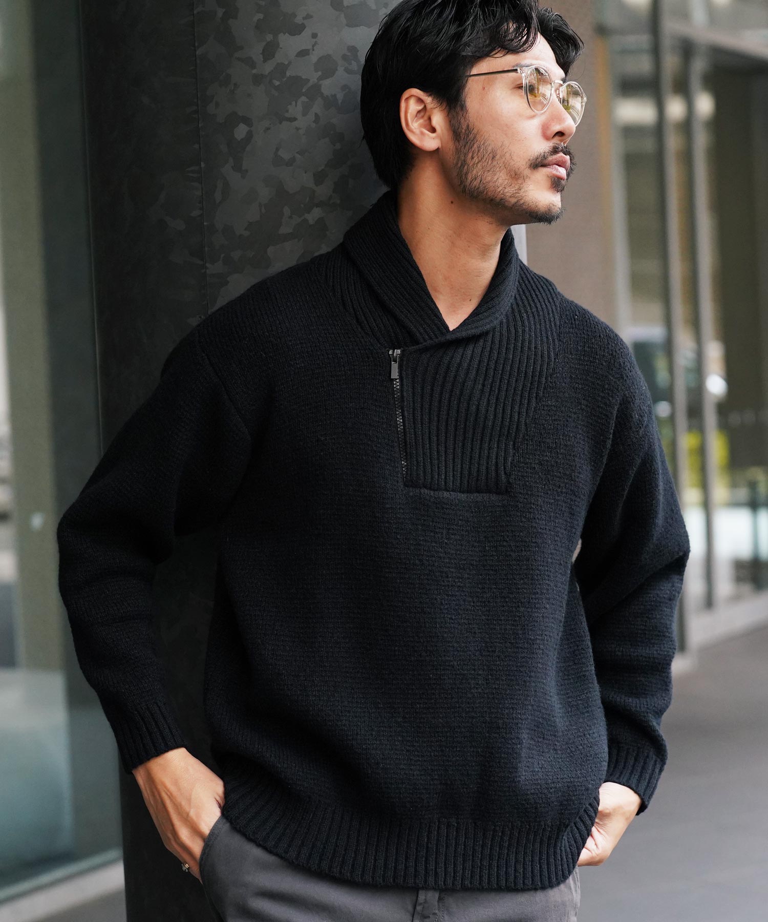 JIGGYS SHOP（ジギーズショップ） ニットセーター メンズ トップス