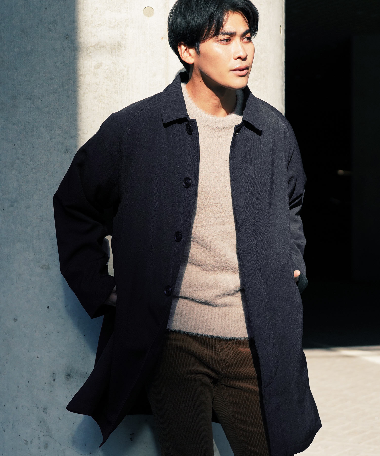 JIGGYS SHOP（ジギーズショップ） ステンカラーコート バルマカーン