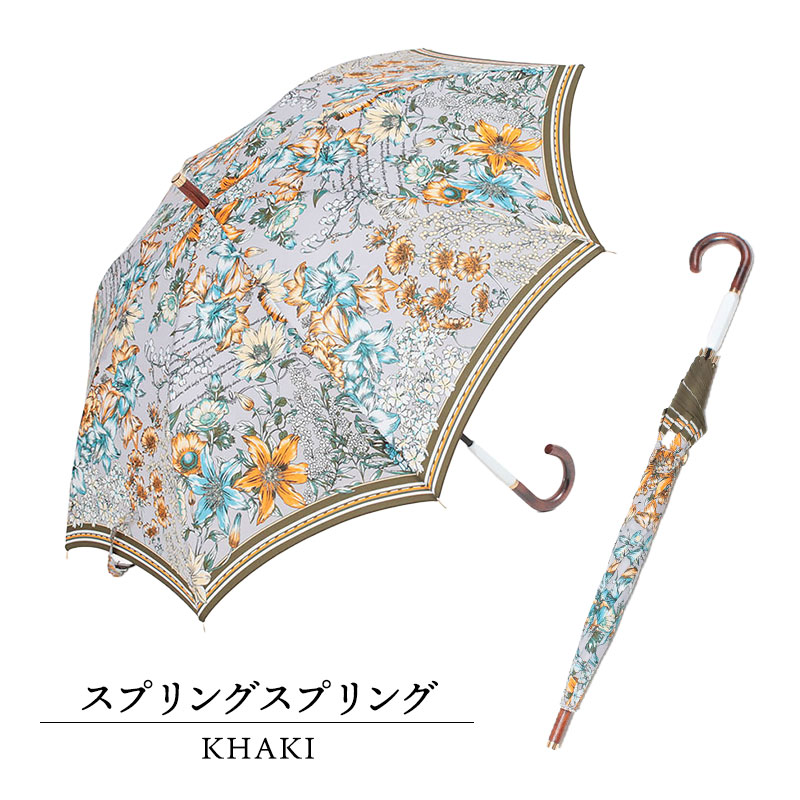 manipuri（マニプリ） 長傘 晴雨兼用 日傘 雨傘 プリントパラソル 日本