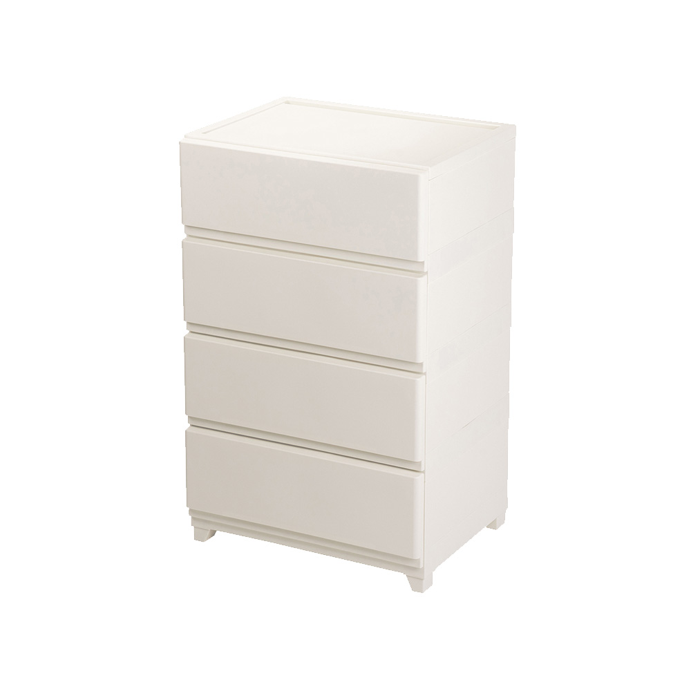 JEJアステージ チェスト 4段 ワイド 幅54cm 壁付収納チェスト ネット