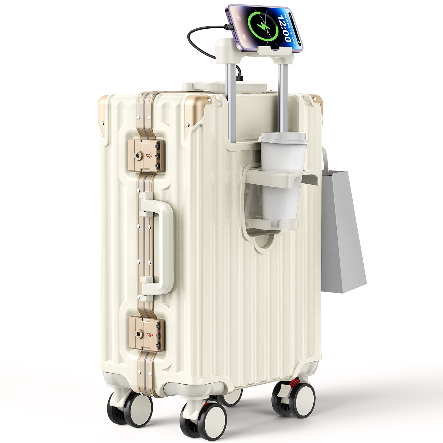 BARGOCH スーツケース 軽量 大型 S M L サイズ 耐衝撃最強 キャリー