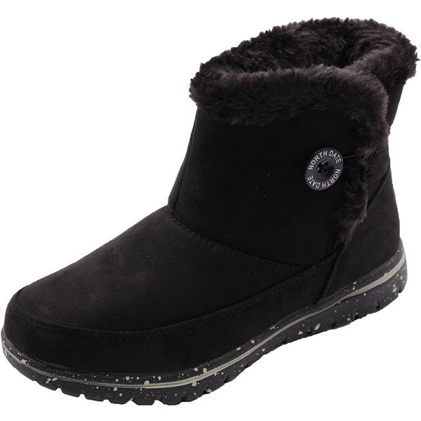 NORTH DATE（ノースデイト） ブーツ レディース 長靴 黒 ブラック