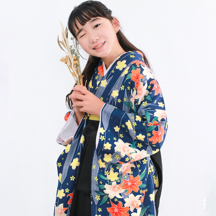 KYOETSU（京越） 袴セット ガールズ 【豪華安心袴4点セット】 卒業式