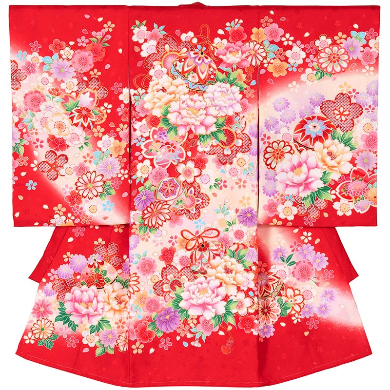 産着 お宮参り 着物 初着 女の子 赤 ピンク 水色 白 黄 ヒワ 紫 ローズ