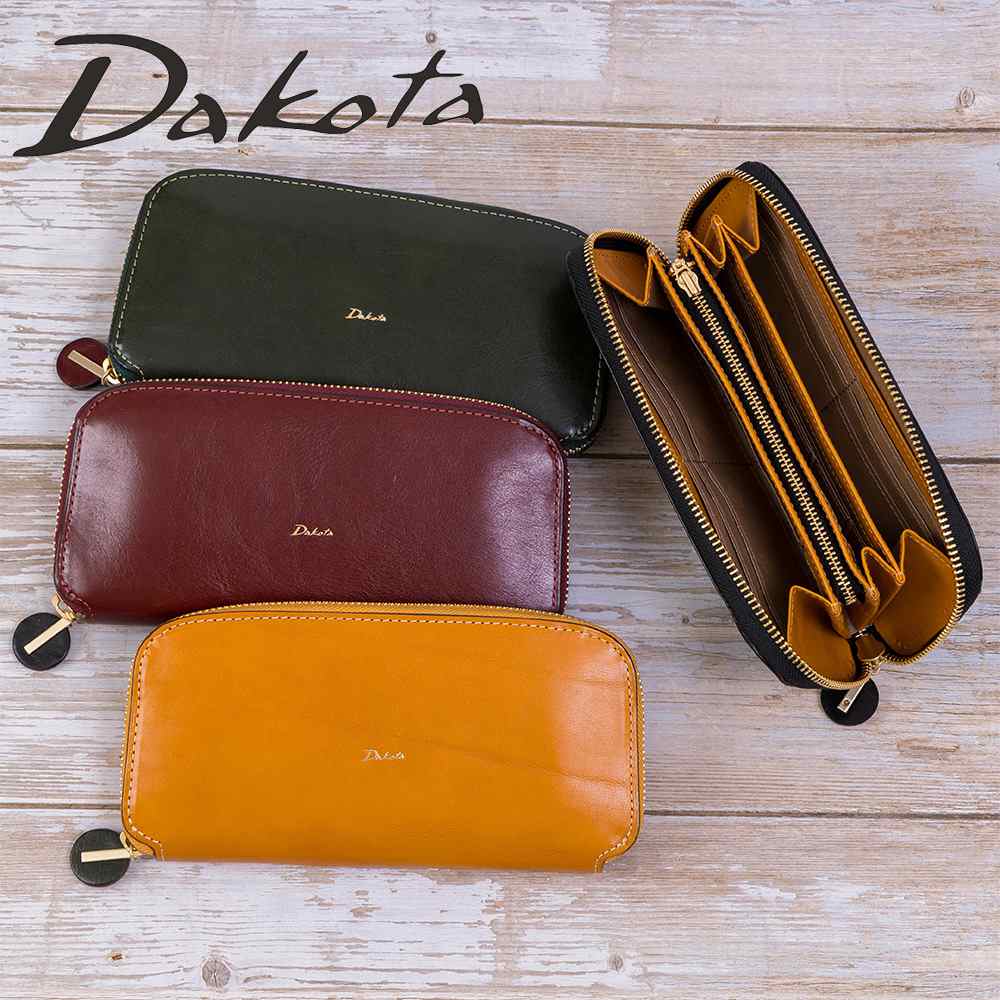 Dakota（ダコタ） 長財布 レディース チェルキオ ラウンドファスナー