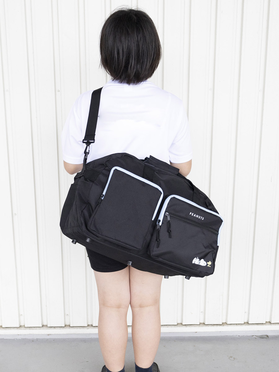 SNOOPY（スヌーピー） ボストンバッグ レディース 斜めがけ 2way