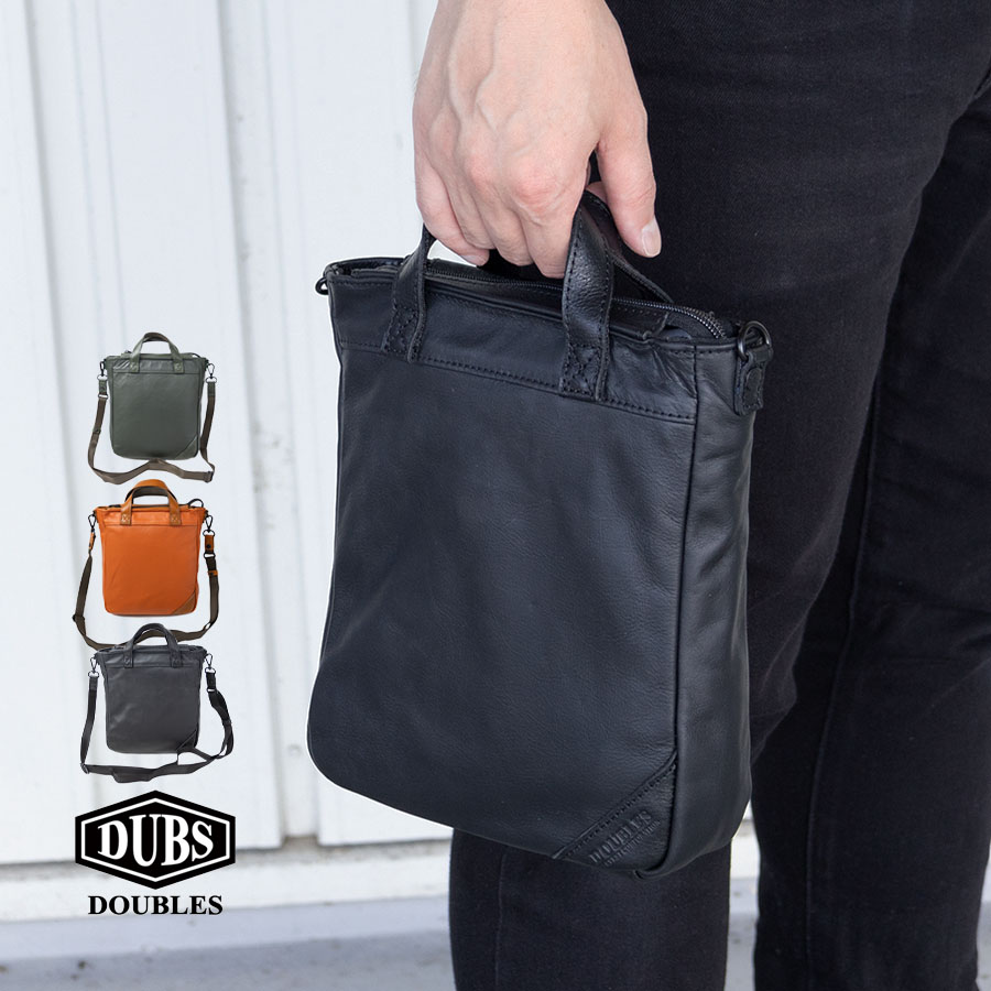 DOUBLES（ダブルス） ショルダーバッグ メンズ 斜めがけ 本革 革