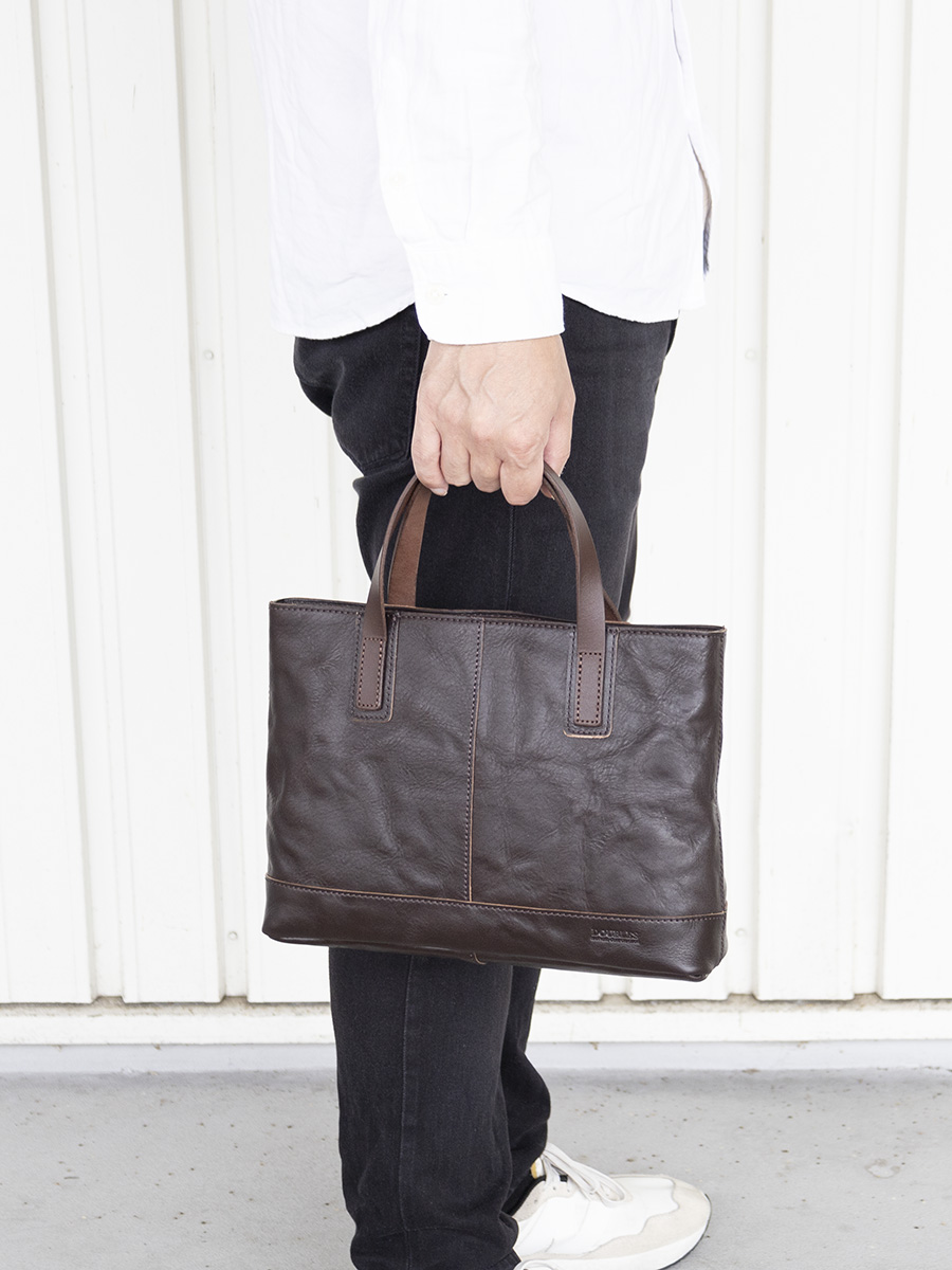DOUBLES（ダブルス） トートバッグ メンズ 本革 革 レザー B5 小さめ