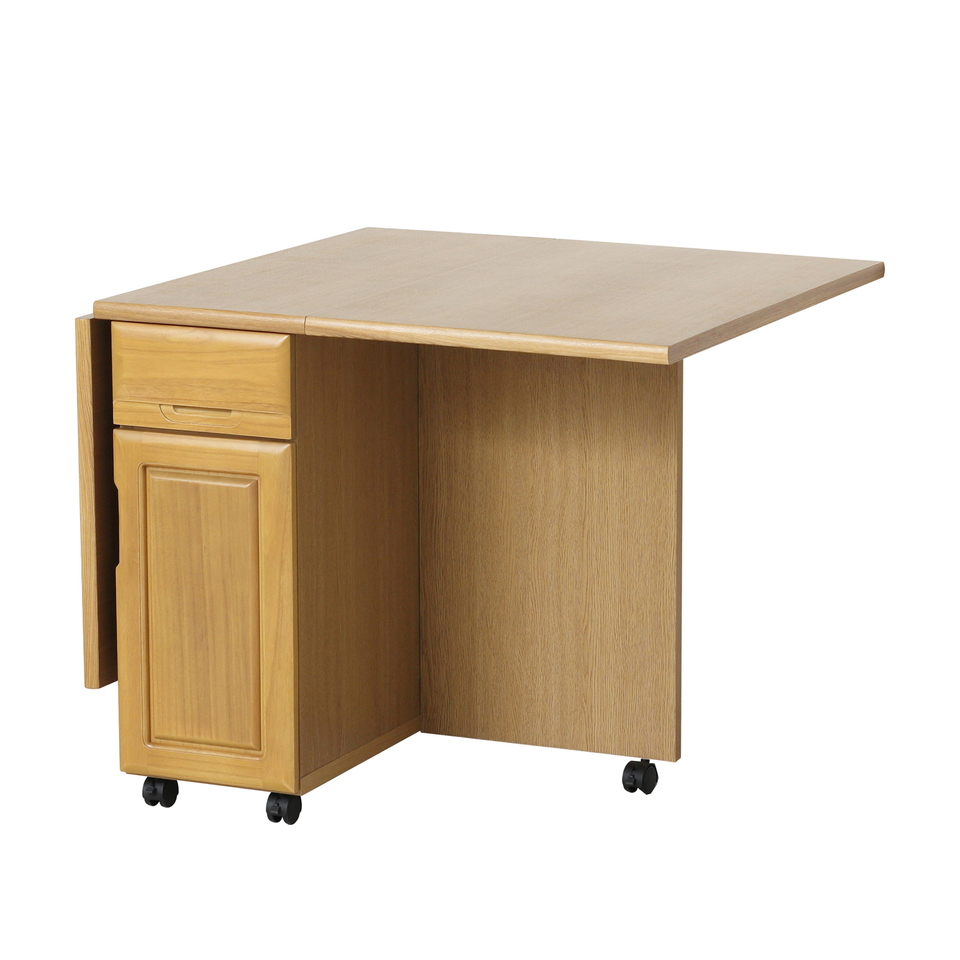 Tバタテーブルワゴン バタフライテーブル キッチンワゴン ダイニング