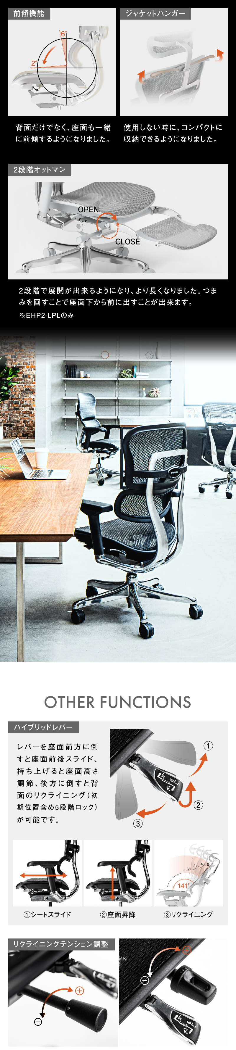 関家具公式ショップ Yahoo!店 - Ergohuman（エルゴヒューマン）｜Yahoo