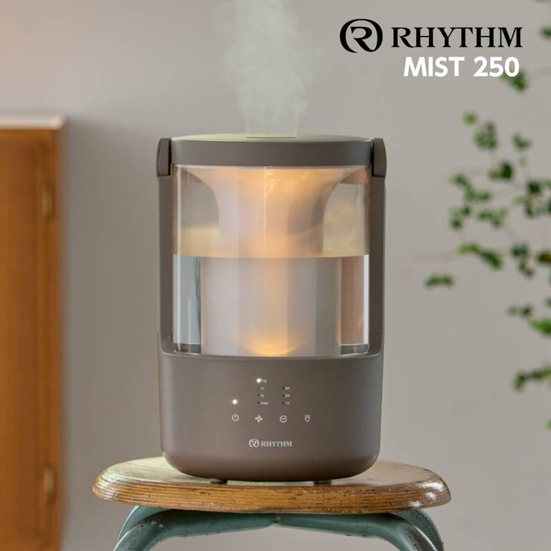 RHYTHM 加湿器 リズム 超音波式 2L MIST250 プールレス加湿器 卓上