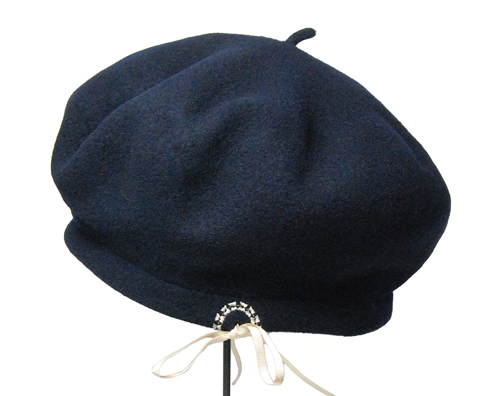 ウールバスクベレー MANUFACTURE DE BERET マニュファクチュールドゥ