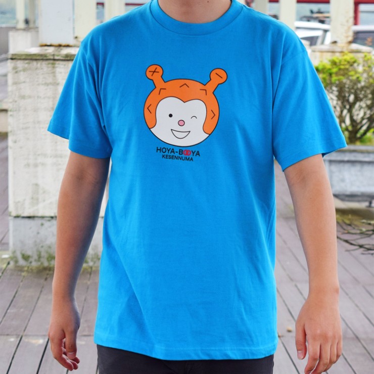 ホヤぼーや Tシャツ フェイスプリント メンズ レディース ペアルック