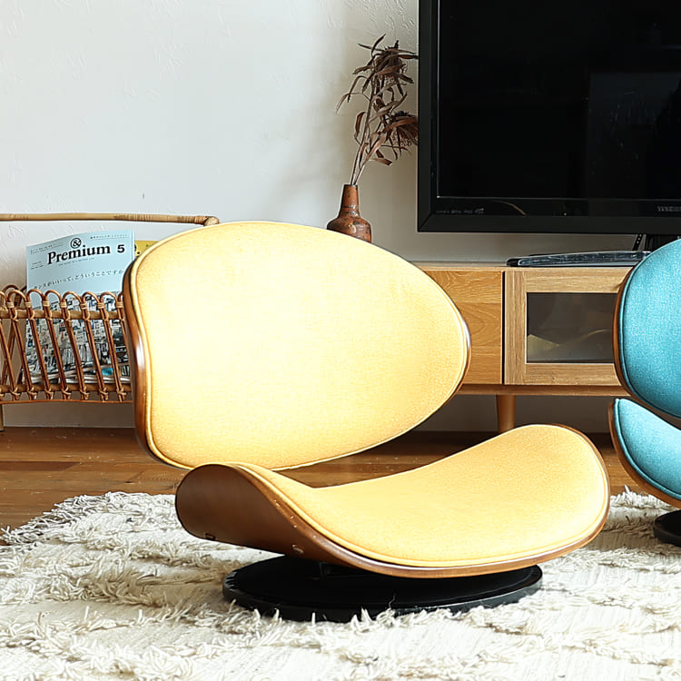 360度回転式ローラウンドチェアー KNOX（ノックス）ファブリックタイプ