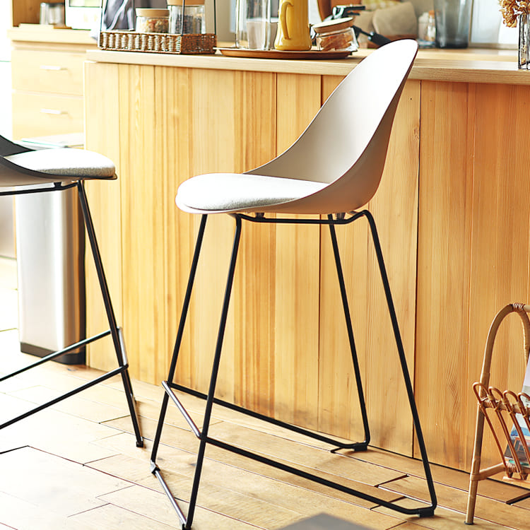 カウンターチェアー egg（エッグ） カウンターチェア バーチェア