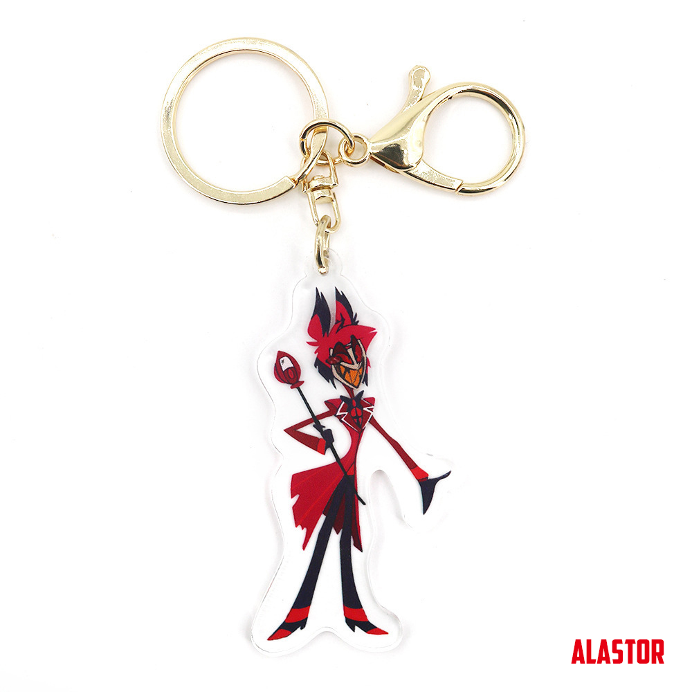 ハズビンホテルへようこそ！ アクリル キーホルダー キーリング Hazbin