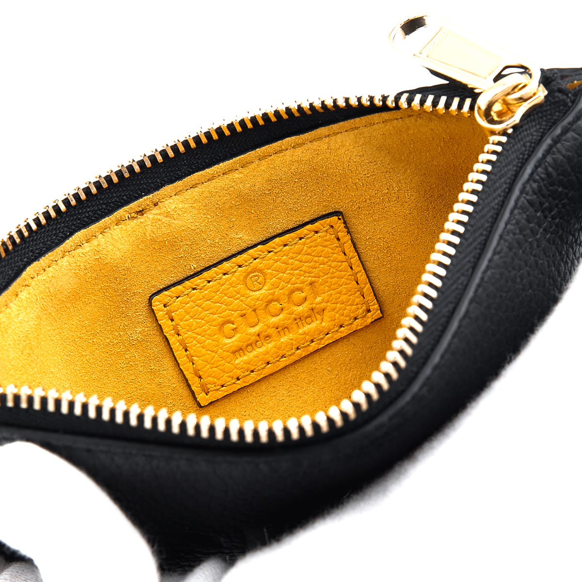 GUCCI（グッチ） メンズ カードケース ロゴ ジップカードケース