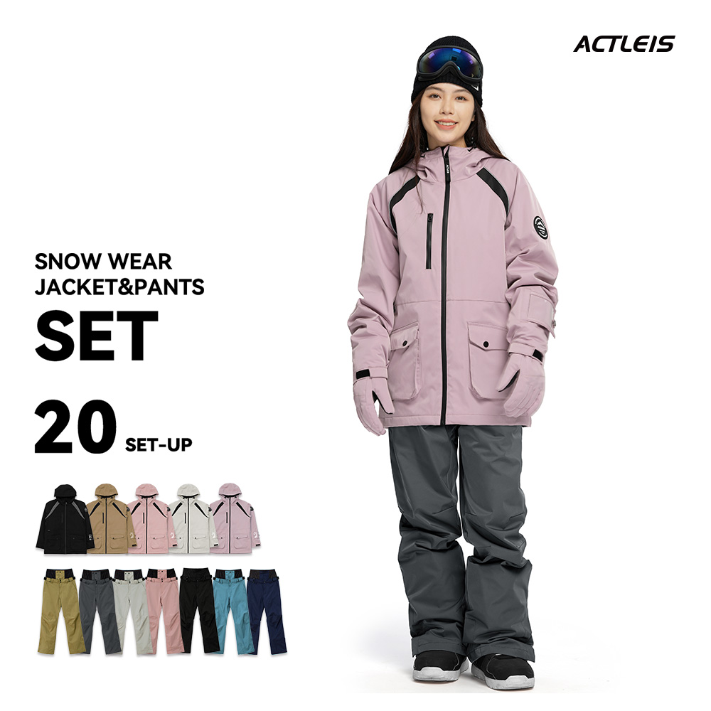 ACTLEIS（アクレイス） スキーウェア スノーボードウェア レディース