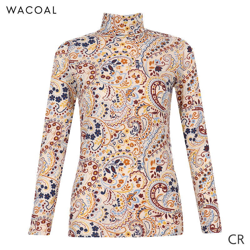 スゴ衣 ワコール ウォーム アウタータイプ ニットトップ 10分袖