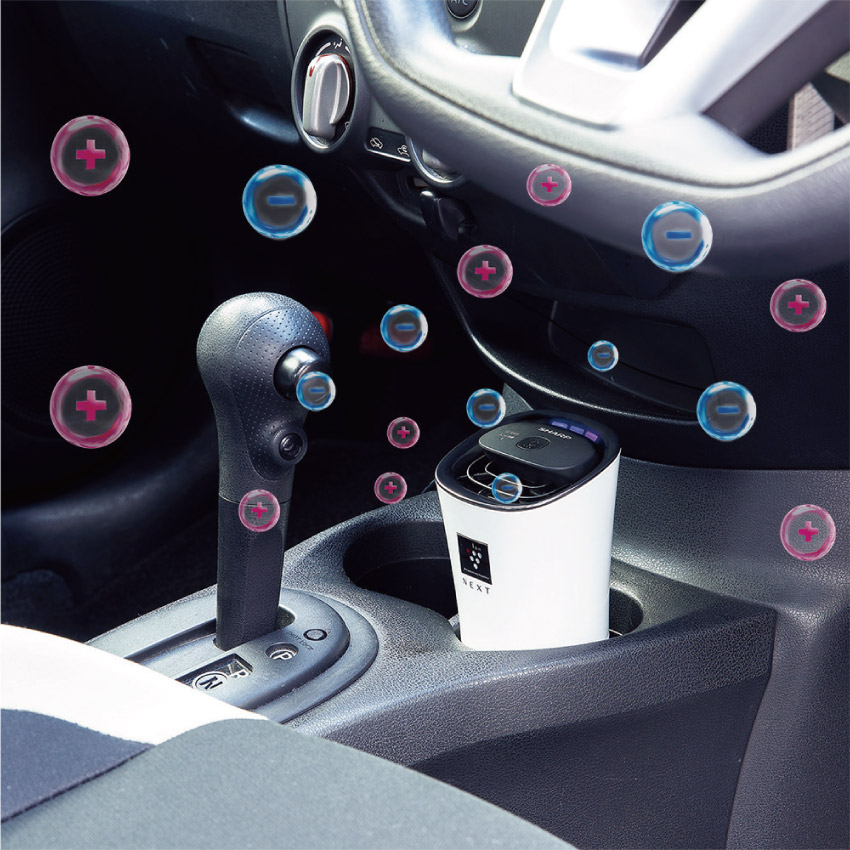 車載用空気清浄機 小型空気清浄機 プラズマクラスター 車 SHARP