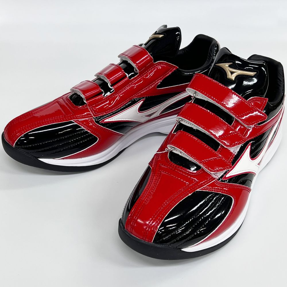 MIZUNO（ミズノ） 【サイズ交換送料無料】ブラック×レッド 野球