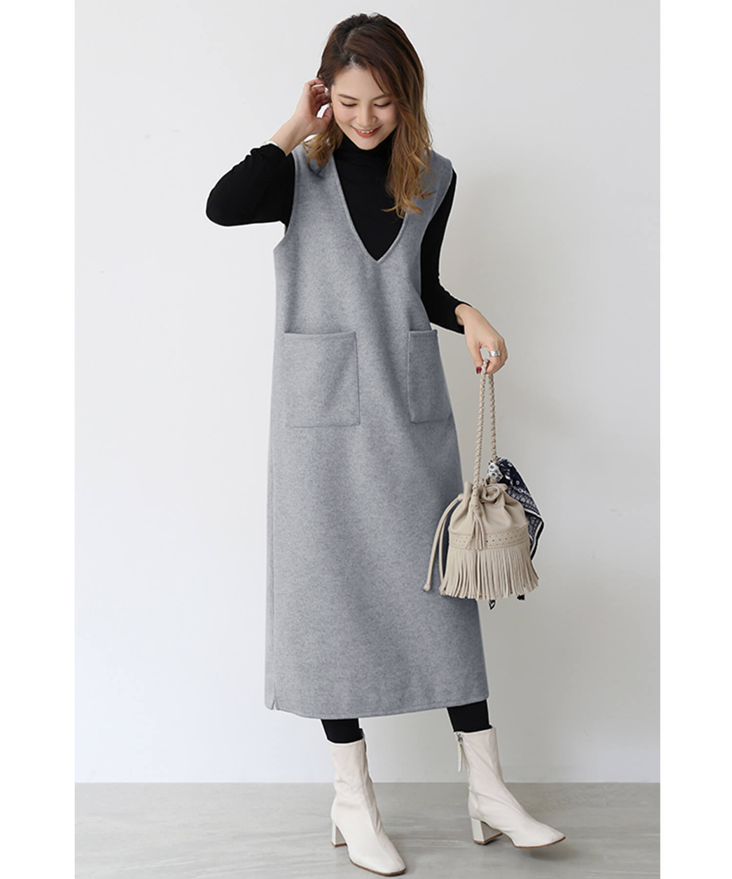 You Color オールインワン レディース サロペット ロング ミディアム