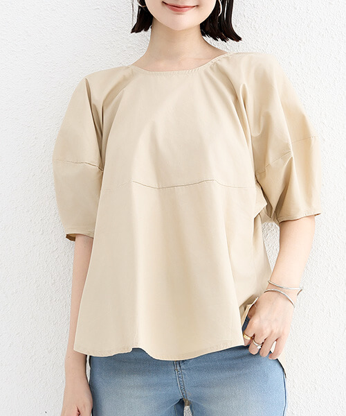 You Color ブラウス トップス 半袖 レディース 春 夏 春夏 パワショル