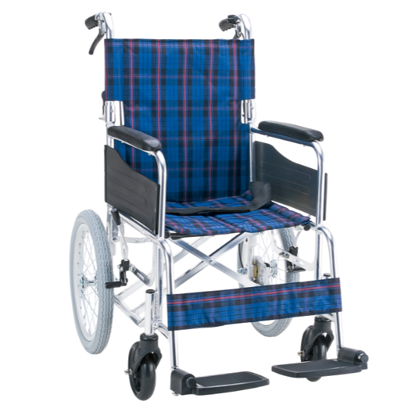 マキテック 車いす 介助式 背折れタイプ 座面幅40cm 非課税 （ 車椅子