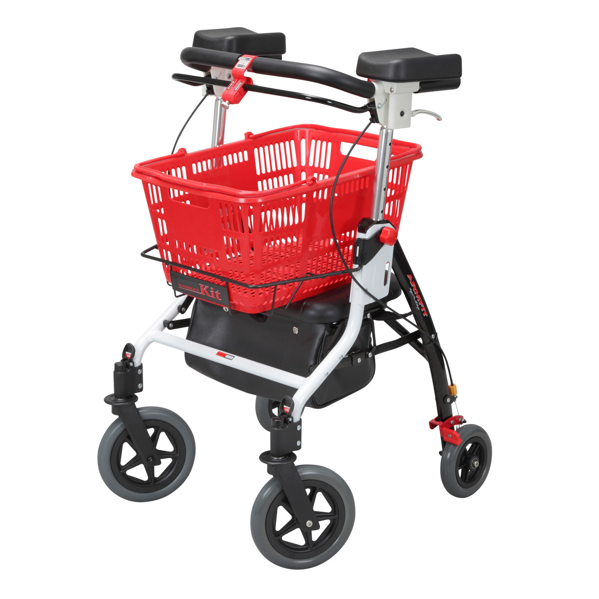 Uber（ユーバ） 歩行車 介護 アームフィット 速度調整可 肘置き付き