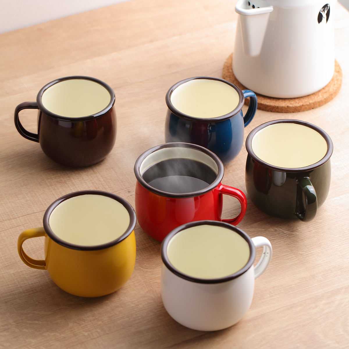 CAPTAIN STAG（キャプテンスタッグ） アウトドア食器 ホーロー