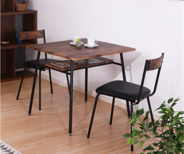 不二貿易（Fuji Boeki） ダイニングテーブル 幅75cm コンパクト