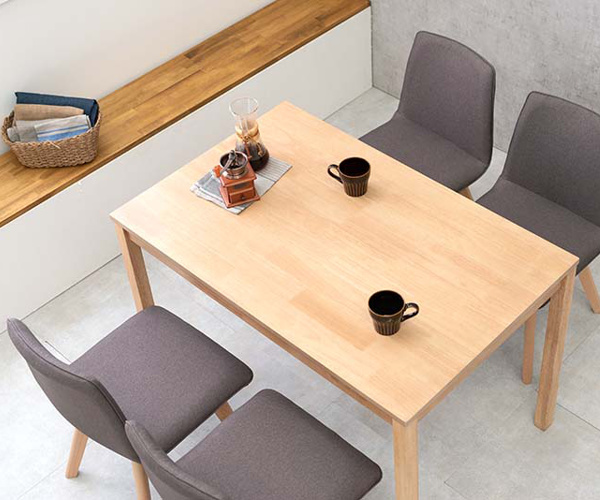 HAGiHARA（萩原） ダイニングセット 4人 5点セット ナチュラル