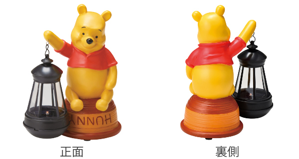 Disney（ディズニー） ガーデンオーナメント ソーラーライト くまの