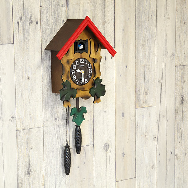 掛け時計 鳩時計 カッコー時計 カッコーメルビル （ 壁掛け時計 振り子