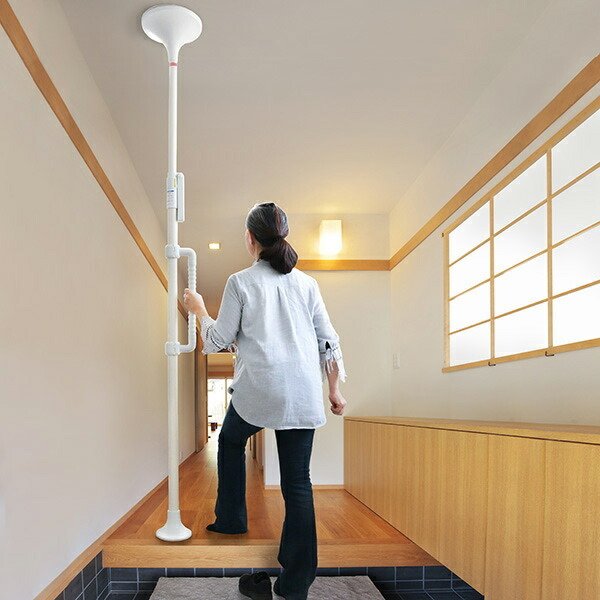 手すり つかまりポール コの字型手すり セット 介護用品 突っ張り 工事