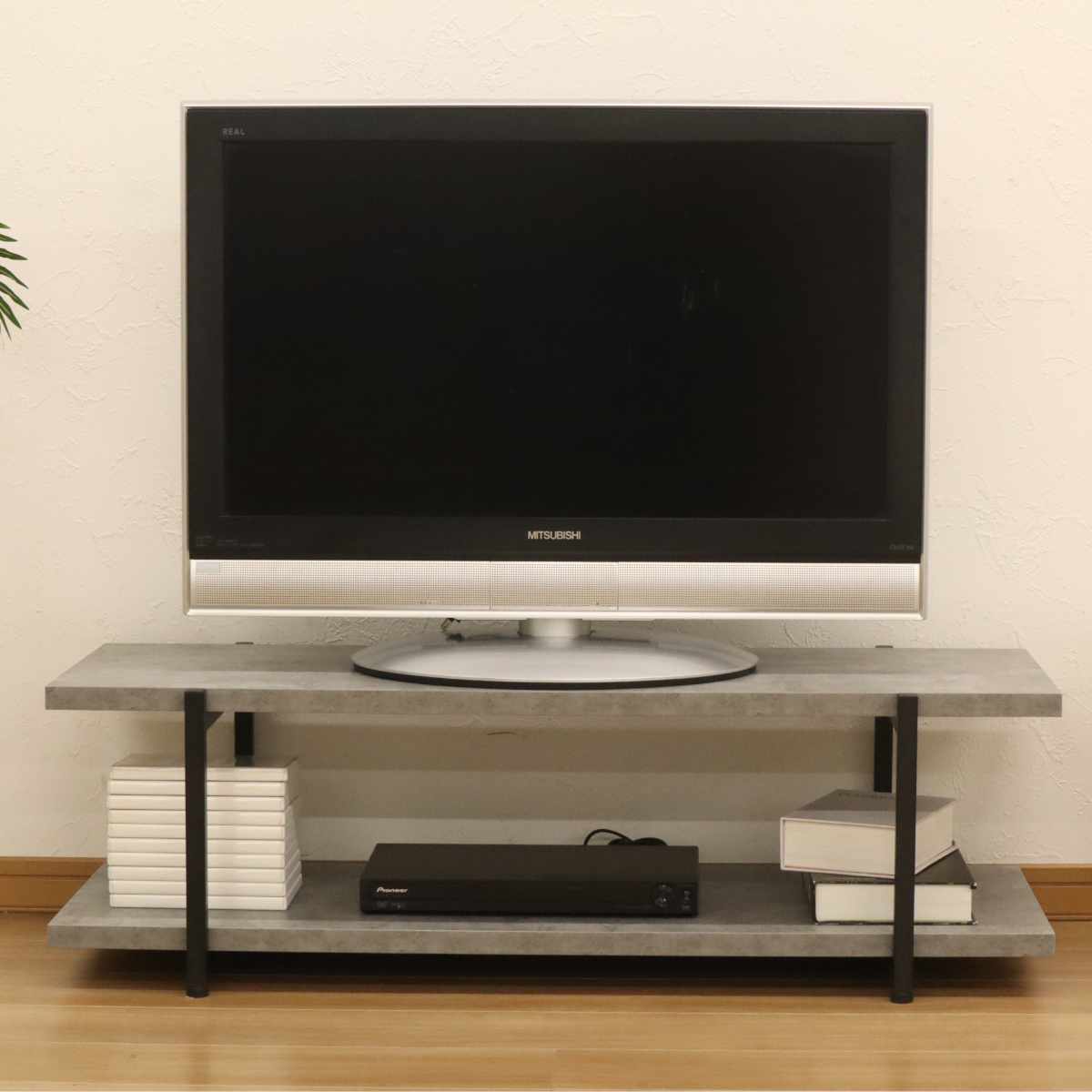 エイ・アイ・エス テレビ台 オープンタイプ ヴィンテージ調 幅105cm