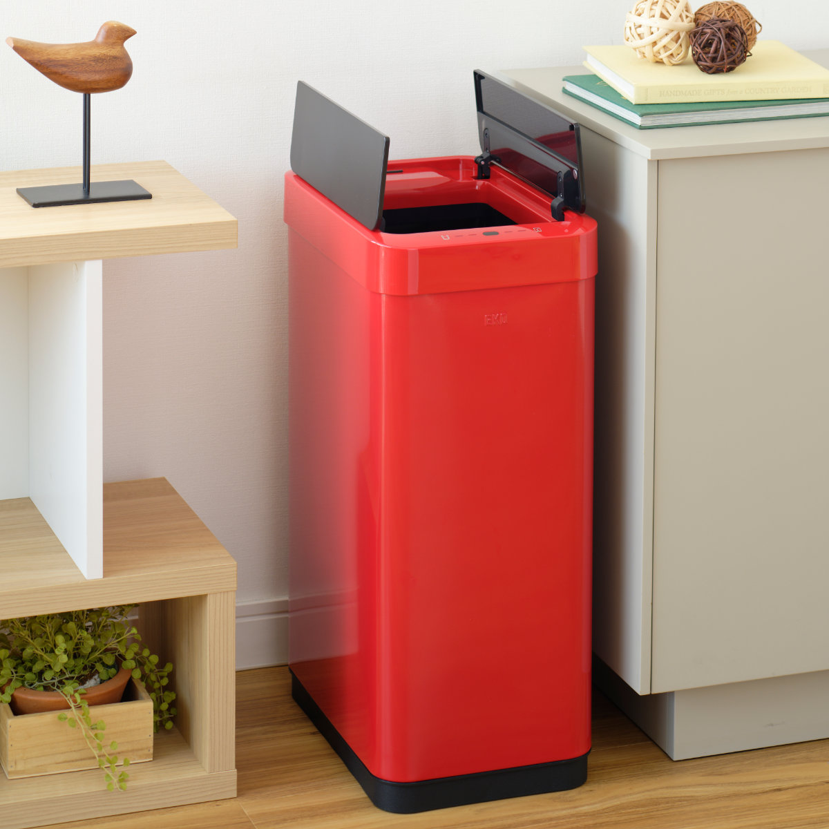 EKO（イーケーオー） ゴミ箱 45L ファントムX センサービン ステンレス