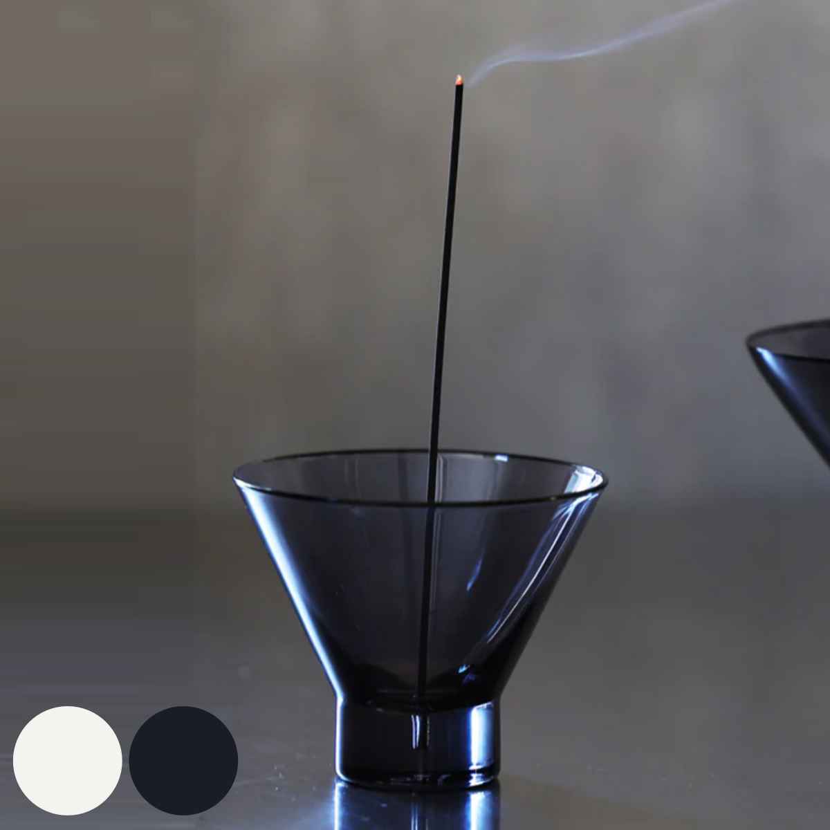 magnet 香立 ヘーゼルアラーテ シリンダー ガラス （ お香立て イン