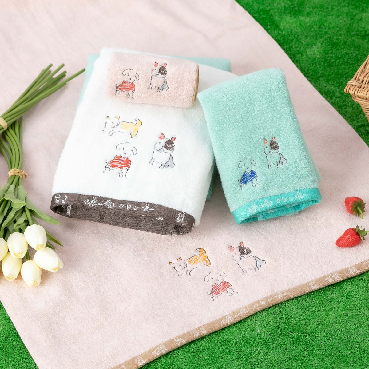 新品未使用】メイドインアビス ミニタオル 5種類 セット 非売品 新品未