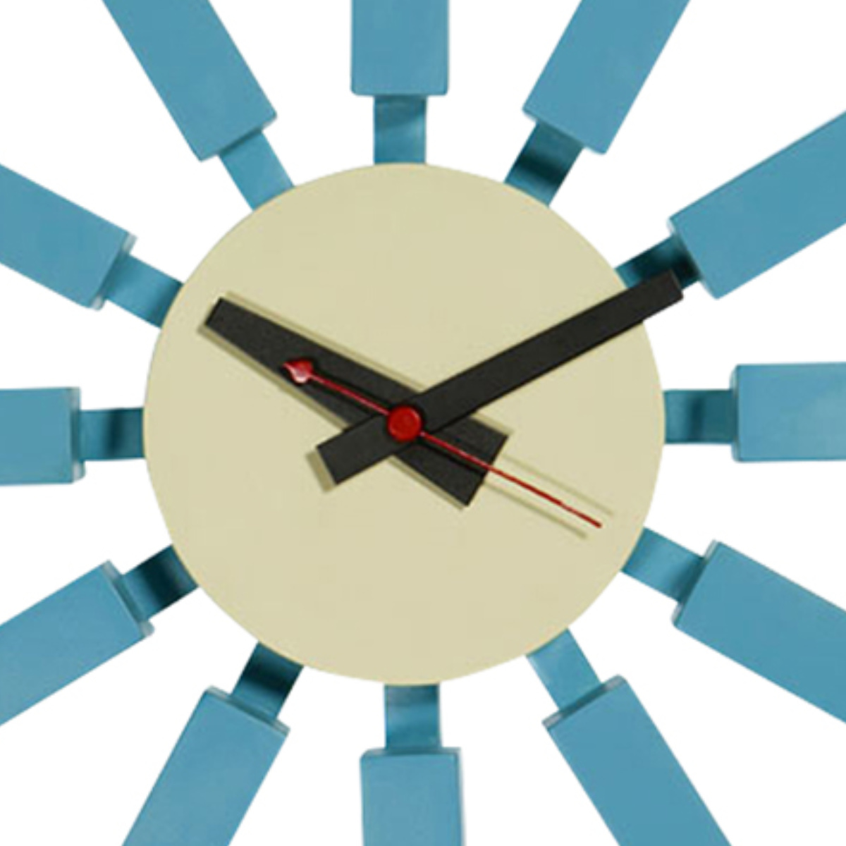 掛け時計 ブロック ジョージ・ネルソン リプロダクト 直径31cm （ 時計