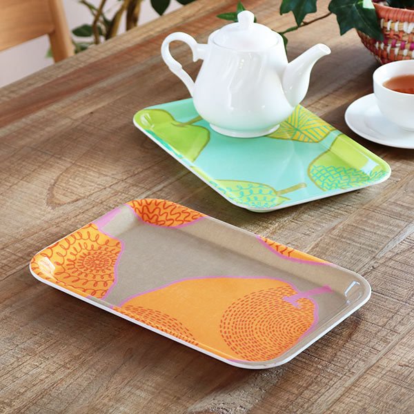 トレー 27cm isso ecco イッソ・エッコ ファブリックトレー