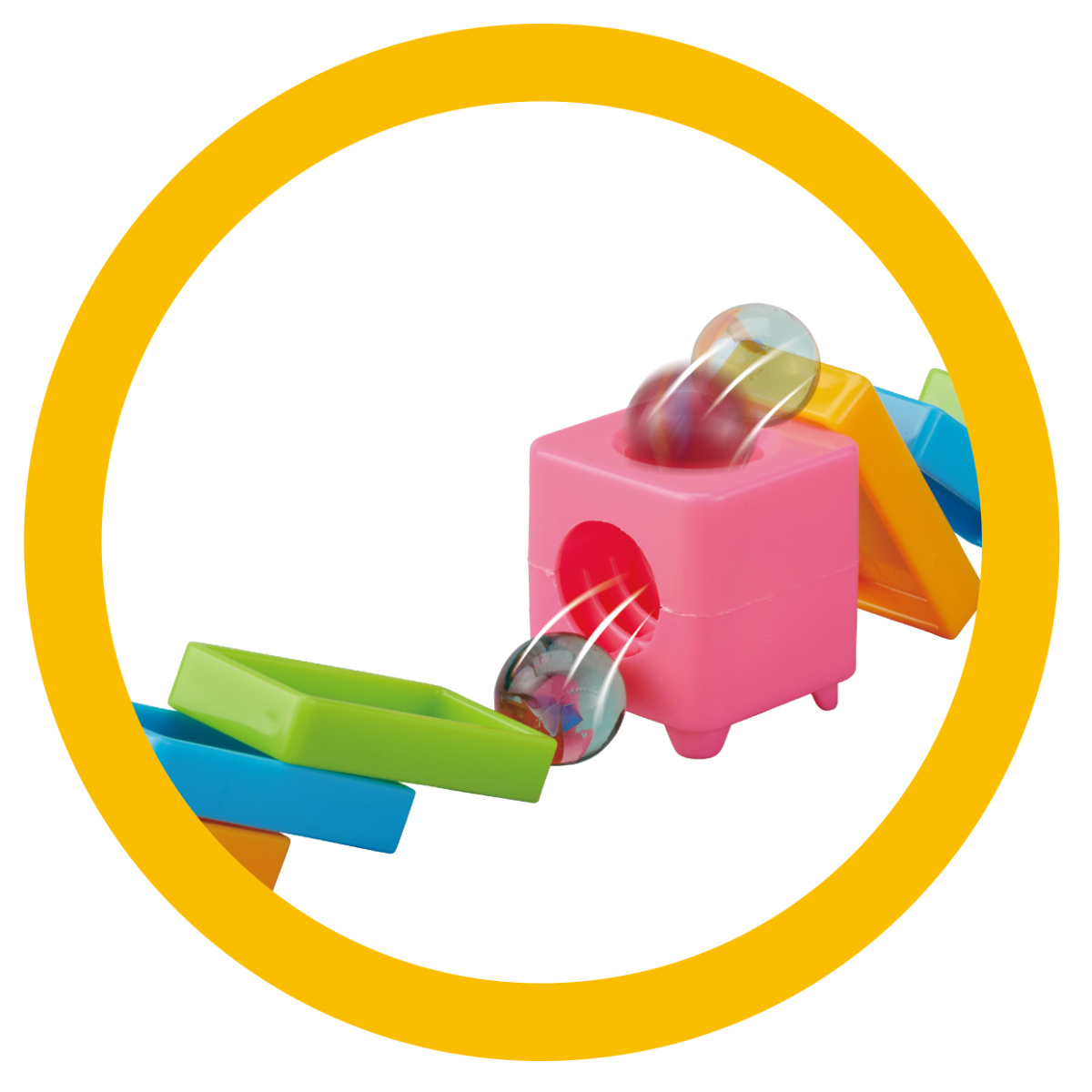 ハナヤマ おもちゃ ドミノランド 129ピース （ ドミノ ドミノ倒し