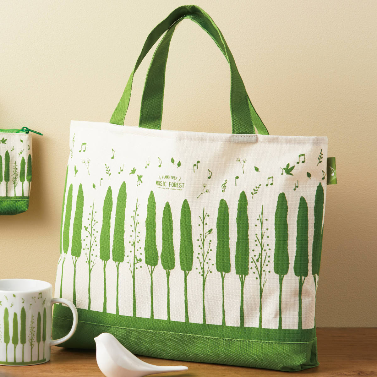 セトクラフト レッスンバッグ Piano Tree （ マチ付き 女の子 男の子