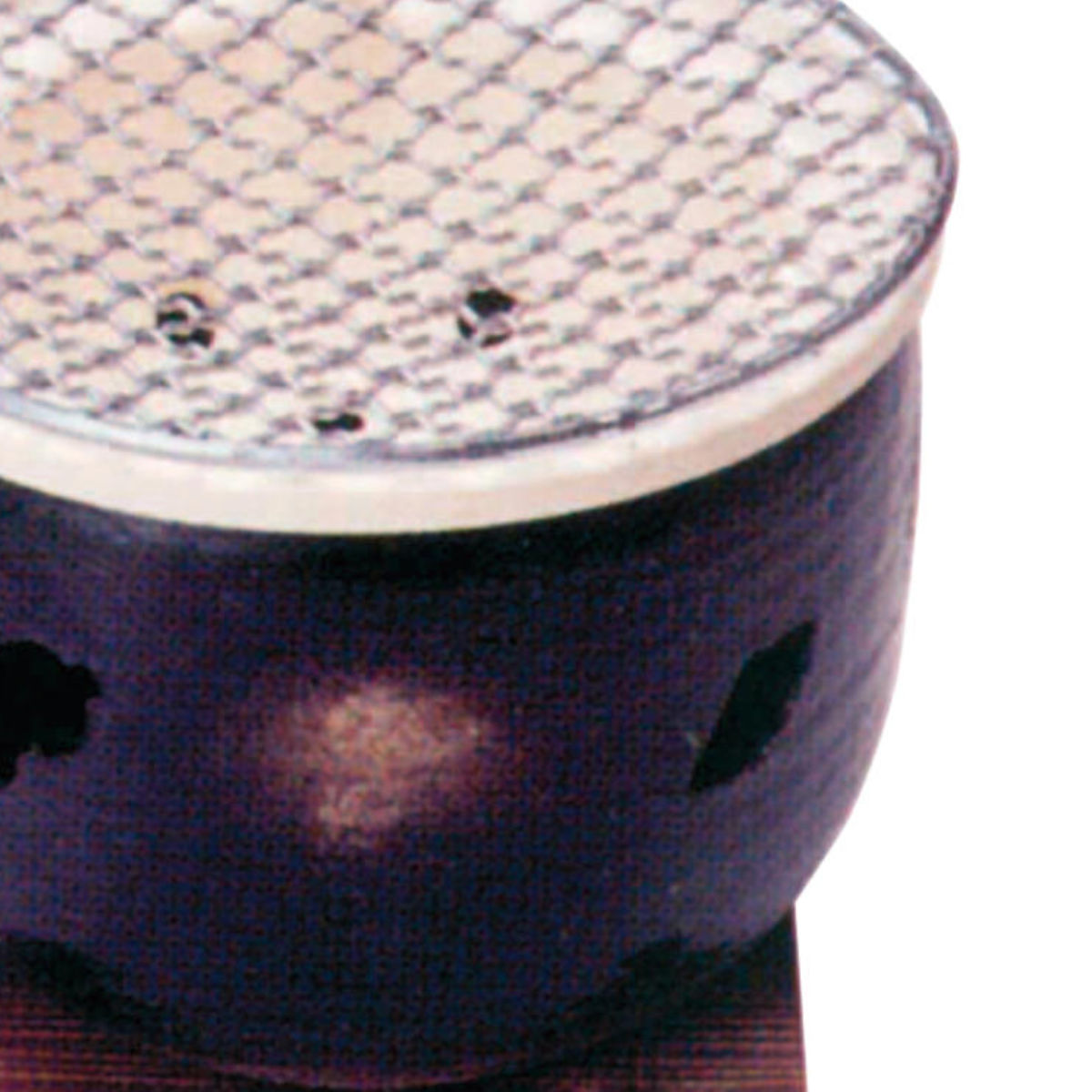 マルヨシ陶器 伊勢コンロ 5号 （ 水コンロ 炭焼きグリル 七輪 陶器