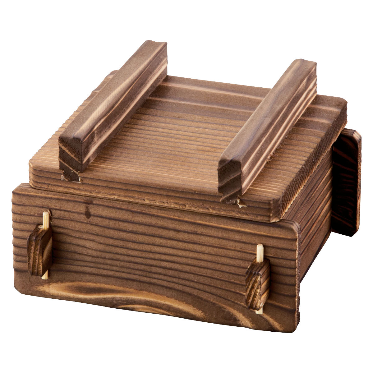 和せいろ 焼杉 角蒸ミニセイロセット 小 日本製 （ 卓上せいろ 蒸籠