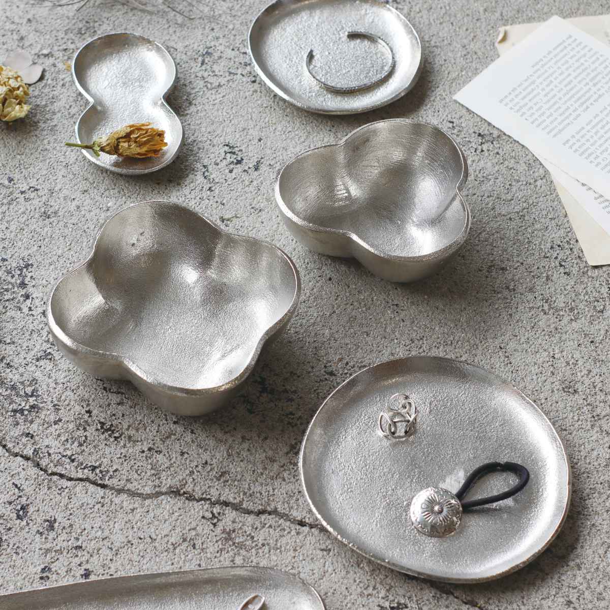 Creer santolina アルミスタンドトレー Lサイズ アクセサリー