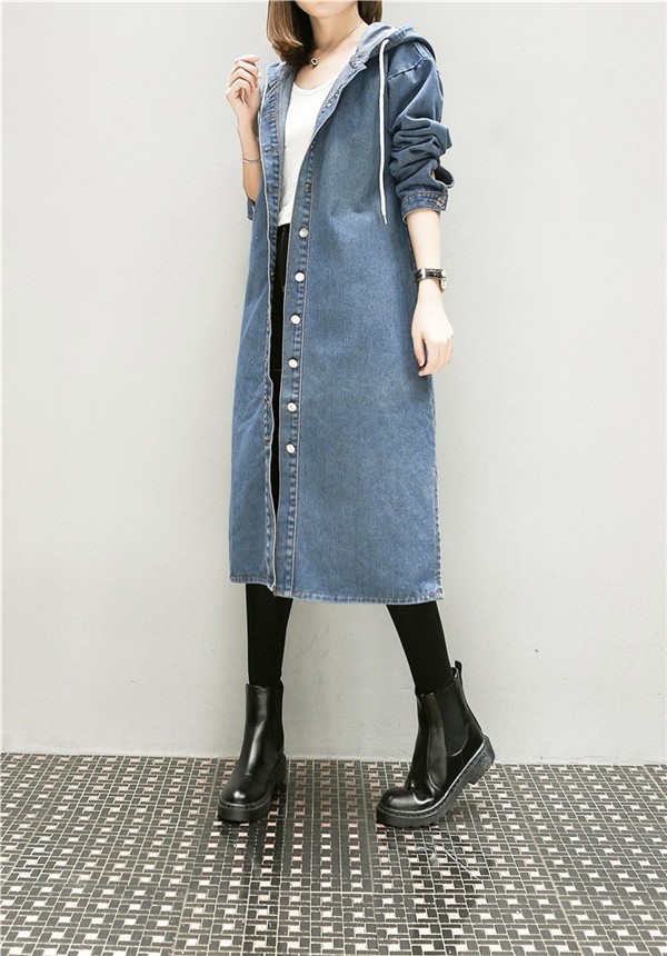 デニム コート レディース ロングコート アウター 春夏 20代 30代 40代