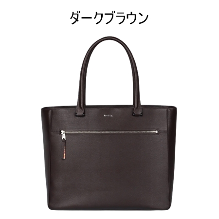 ポール・スミス Paul Smith トートバッグ ストローグレインレザー
